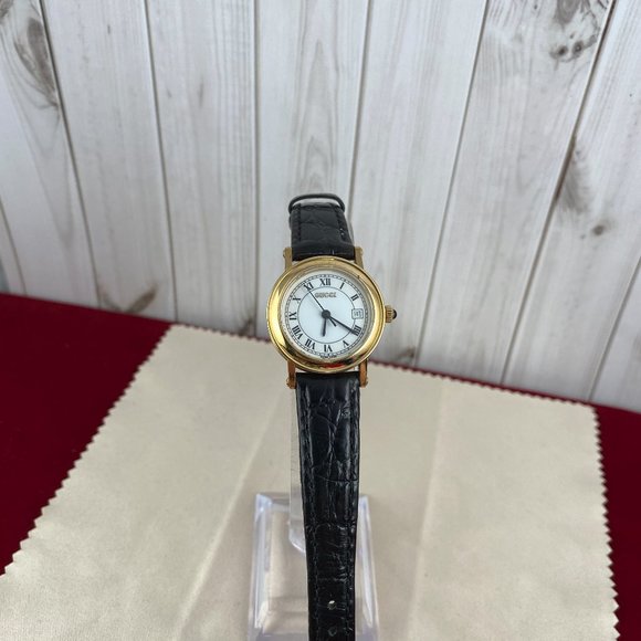 Authentic Vintage Swiss Made Ladies Gucci 7200L Watch 18K 10 Micron Gold Plating - Picture 12 of 12